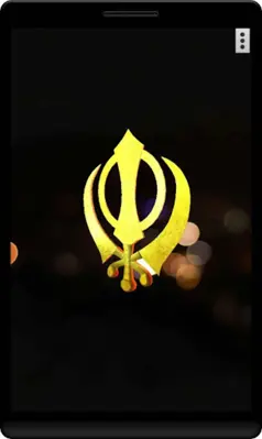 3D Khanda (Sikh Symbol) Live W android App screenshot 5